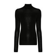 Agolde Stiliga Sweaters Kollektion Black, Dam