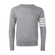 Thom Browne Stiliga Sweaters Kollektion Gray, Herr