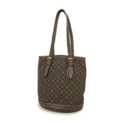 Louis Vuitton Vintage Pre-owned Tyg louis-vuitton-vskor Brown, Dam