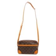 Louis Vuitton Vintage Pre-owned Canvas louis-vuitton-vskor Brown, Dam