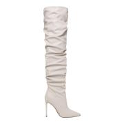 Steve Madden Vanguard Vit Boot White, Dam