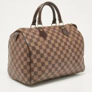 Louis Vuitton Vintage Pre-owned Canvas louis-vuitton-vskor Brown, Dam