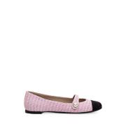 Roberto Festa Ballerina Flats Sandaler Pink, Dam