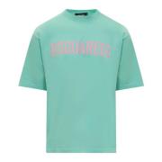 Dsquared2 T-Shirts Green, Herr