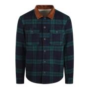 MC2 Saint Barth Tartan Ulljacka Green, Herr