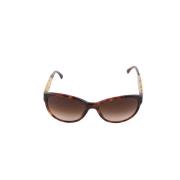 Chanel Vintage Pre-owned Glas solglasgon Brown, Dam