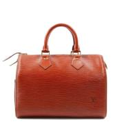 Louis Vuitton Vintage Pre-owned Tyg louis-vuitton-vskor Brown, Dam