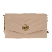 Tory Burch Kira Chevron Chain Plånbok Pink, Dam