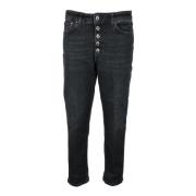 Dondup Slim-fit Jeans Black, Dam