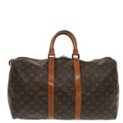 Louis Vuitton Vintage Pre-owned Canvas resvskor Brown, Dam