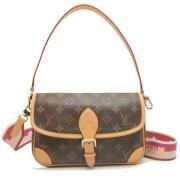 Louis Vuitton Vintage Pre-owned Canvas louis-vuitton-vskor Brown, Dam