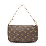 Louis Vuitton Vintage Pre-owned Canvas louis-vuitton-vskor Brown, Dam