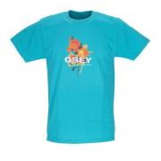 Obey Klassisk Tee Bukett T-shirt Green, Herr