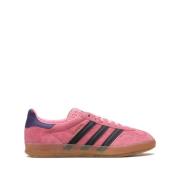 Adidas Rosa Mocka Sneakers med 3-Stripes Pink, Dam