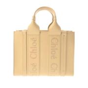 Chloé Pre-owned Pre-owned Laeder handvskor Yellow, Dam