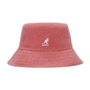 Kangol Rosa Bucket Hat Bermuda Stil Pink, Herr