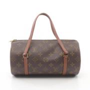 Louis Vuitton Vintage Pre-owned Canvas axelremsvskor Brown, Dam