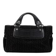 Celine Vintage Pre-owned Laeder handvskor Black, Dam