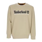 Timberland Citronpeppar Crew Neck Sweatshirt Beige, Herr