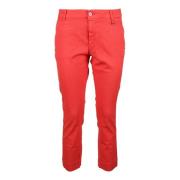 Mason's Casual bomullsblandad stretchbyxa Red, Dam