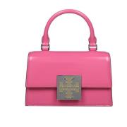 Tory Burch Mini TopHandle väska i Spazzolato stil Pink, Dam