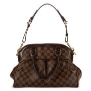 Louis Vuitton Vintage Pre-owned Canvas handvskor Brown, Dam