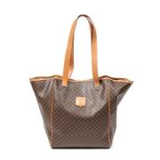 Celine Vintage Pre-owned Canvas celine-vskor Brown, Dam