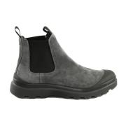 Panchic Läder Ankel Boot Gummisula Gray, Herr