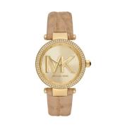 Michael Kors Roséguld Damklocka Mode Yellow, Dam