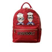 Dolce & Gabbana Pre-owned Pre-owned Tyg ryggsckar Multicolor, Dam