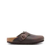 Birkenstock Brun Läder Anatomiska Sandaler med EVA-sula Brown, Dam