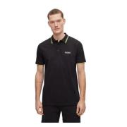 Hugo Boss Stilren Polo Shirt - Stor Black, Herr