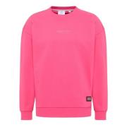 Carlo Colucci Premium Sweatshirt - La Famiglia D'ottavio Pink, Herr