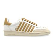 Dsquared2 Sneakers Boxer Beige, Dam