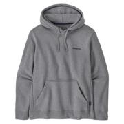 Patagonia Logo Uprisal Hoody Gravel Heather Gray, Herr