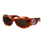 Gucci Stiliga solglasögon Gg1696S Brown, Dam