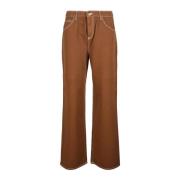 L'Autre Chose Jeans Brown, Dam