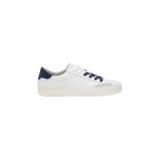 Sun68 Läder Street Sneaker Z44125 White, Herr