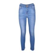 Pinko Blå Jeans för Kvinnor Blue, Dam