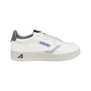 Autry Gröna mocka låga sneakers White, Herr