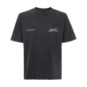 Amiri Vintage Cinemas Tee i Svart Black, Herr