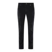 7 For All Mankind Slimmy Corduroy Blå Herr Jeans Blue, Herr