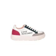 Love Moschino Array Sneakers - Stor Multicolor, Dam