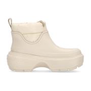 Crocs Stomp Puff Boot Stucco White, Herr