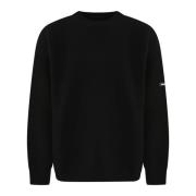 Balenciaga Crewneck Sweater för män Black, Herr