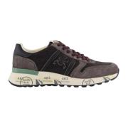 Premiata Herr Avslappnade Sneakers Gray, Herr