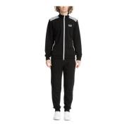 Emporio Armani EA7 Enfärgad Tracksuit med Dragsko och Dragkedja Black,...