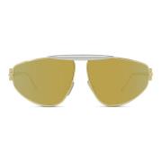 Loewe Aviator solglasögon Guld Silver Spegelglas Yellow, Dam