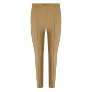 Elisabetta Franchi Kamel Slim Fit Byxor Beige, Dam