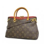 Louis Vuitton Vintage Pre-owned Tyg handvskor Brown, Dam